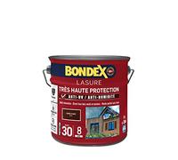 BONDEX - Lasure 8 ans - Indice 30 - Chene Foncé - Satin - 2,5L