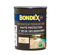 BONDEX - Saturador para terrazas de madera exterior - Anti-UV, anti grisáceo - Incolora - 5 litros