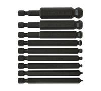 Bondhus 10899 - Juego de 9 puntas de destornillador de bola, tamaños 2-12 mm, multicolor