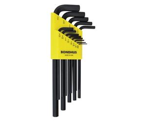 Bondhus 116-12137 13-Pc Hex L-Llave setLong,050-3
