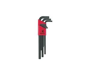 Bondhus 12199 hexagonal punta llave Allen Set con acabado Proguard, 1,5 mm - 10 mm, 9 piezas