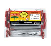 Bondhus 13187 - Serie de llaves en T macho hexagonales