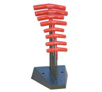 Bondhus Juego de 8 llaves en T Proguard 13189-13189 puntabola (4-10 mm) y hexagonales (2-3 mm)
