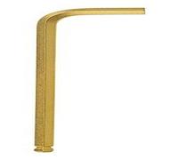 Bondhus 28060 - Llave hexagonal en L con punta de bola de 4 mm con acabado GoldGuard (paquete de 50), 110 mm