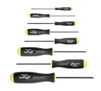 BONDHUS, BSX8S 10632 - Juego de destornilladores hexagonales de 0,04 a 5/32 pulgadas