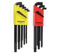 Bondhus, SBLX22 Stubby - Juego de llaves hexagonales BALLEND SBLX9/SBLX13, 20599