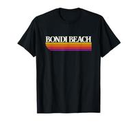 Bondi Beach Australia Gráfico Retro - Bondi Beach Sydney Camiseta