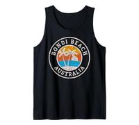 Bondi Beach - Camiseta Retro de Recuerdo de Australia Camiseta sin Mangas
