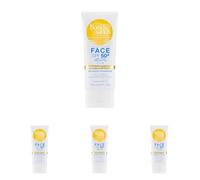 Bondi Sands loción facial con protección solar Everyday SPF 50+ Face Sunscreen Lotion 75ml (Paquete de 4)