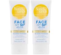 Bondi Sands loción facial con protección solar Everyday SPF 50+ Face Sunscreen Lotion 75ml (Paquete de 2)