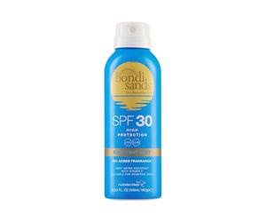Bondi Sands Sunscreen Aerosol Mist SPF30 - Fragrance Free 160g