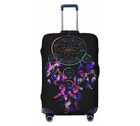 BONDIJ Dream Catcher - Fundas de equipaje de viaje a prueba de polvo para equipaje de 18 a 32 pulgadas, Black, M
