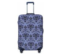 BONDIJ Haunted Mansion - Fundas de equipaje de viaje a prueba de polvo para equipaje de 18 a 32 pulgadas, Black, S