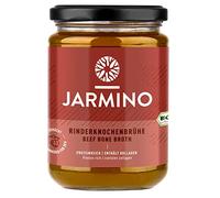 BONE BROTH caldo de hueso de carne ecológico en tarros / ganado alimentado con hierba / colágeno y ácido hialurónico naturales / caldo de hueso (12 x 350 ml)