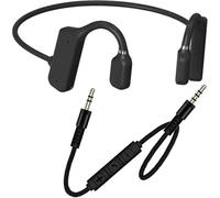 Bone Conduction Headphones, Wired with Microphone, Compatible with Mobile Phones, Computers, and Tablets