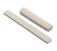 Bone Material Classic Guitar Bridge Saddle and Nut Set, Great for Improving Sound