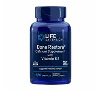 Life Extension Bone Restore with Vitamin K2 (120 Cápsula)