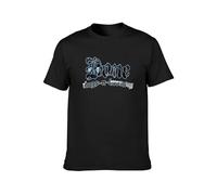 Bone Thugs-N-Harmony Music Unisex 100% Cotton Short-Sleeve T-Shirts Black M