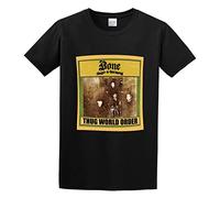 Bone Thugs N Harmony Thug World Order Unisex 100% Cotton Short-Sleeve T-Shirts Black M