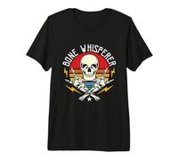Bone Whisperer Estudios Retro Humanidad Antropología Forense Camiseta Premium