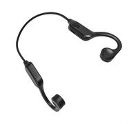 BoneConductionHeadphones,Wireless5.0SportEarphoneswith15HPlaytime,IPX7Waterproof Open-EarheadsetwithMicforRunningGymCycling,Black(negro)