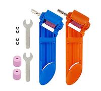 BONEDAY 2pcs Afilador de Brocas Portátil, Taladro Eléctrico Herramienta Auxiliar, Se Utiliza Principalmente para Moler Brocas de Hierro, Se Utiliza con Taladros Eléctricos