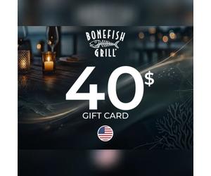 Bonefish Grill Gift Card 40 USD Key - UNITED STATES