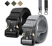 Boneke Cinturón Táctico Militar, Cinturón de Nailon Táctico Resistente con Correa de Metal de Liberación Rápida Para EDC de alta resistencia para el entrenamiento