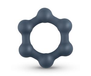 Boners Boners Aro para Pene Hexagonal con bolas de acero