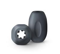 Boners Handjob Stroker - Estructura Estimulante en el Interior - Silicona Suave y Estirable - Manga del Masturbador - Azul Oscuro