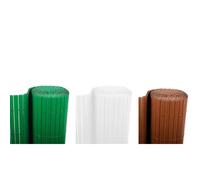 Bonerva Cerramiento de PVC en Rollo Cañizo PVC para ocultación de terrazas y Jardines Doble Cara