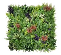 BONERVA | Jardín Vertical Artificial Amazonas | Pack 3 Piezas 100x100 Cm (3m²) | Planta Artificial Decorativa para hogar, Oficina, Hotel, Restaurante, etc. | MAL1218