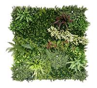 BONERVA | Jardín Vertical Artificial Bahamas | Pack 3 Piezas 100x100 Cm (3m²) | Planta Artificial decoración para hogar, Oficina, Hotel, Restaurante | MAL1217