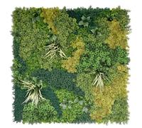 BONERVA | Jardín Vertical Artificial Yellowstone | Pieza 100x100cm (1m²) | Planta Artificial decoración para hogar, Oficina, Hotel, Restaurante, etc | MAL1219