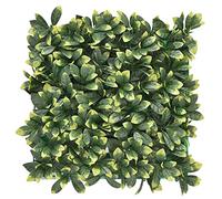 BONERVA | Jardín Vertical Laurel | Pack 4 Piezas 50x50cm (1m²)| Planta Artificial Decorativa para hogar, Oficina, Hotel, Restaurante | MAL1206