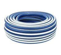 BONERVA | Manguera STAR BLUE PRO | kit con accesorios | Manguera de PVC con 5 capas | Manguera ANTITORSIÓN con reforzado textil malla tricotada | Rollos 15 Metros (20mm diámetro interior)