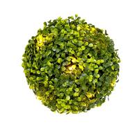 BONERVA Pack 2 Bolas BOJ Artificial Pequeña con led Bolsa 2 uds | Arbusto Artificial para decoración y paisajismo | 24 cm diámetro | Bola Boj diseño estético para Decorar hogar o jardín