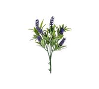 BONERVA | Ramo Artificial Lavanda | Bolsa 5 ud. | Planta Artificial Decorativa | Flores Artificiales con diseño estético para Decorar hogar o jardín