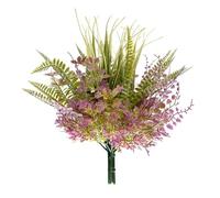 BONERVA | Ramo Artificial Toscana | Bolsa 5 ud. | Planta Artificial para decoración y paisajismo | Ramo con diseño estético para Decorar hogar o jardín