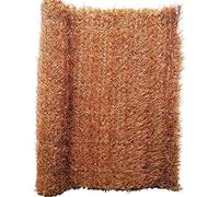 BONERVA Título Seto Artificial Decorativo con 36 Varillas por Metro para Patios, Balcones, Vallas y Jardines 85% Ocultación | Fácil instalación, sin Mantenimiento, Anti UV. (Marrón, 2x3 Metros)