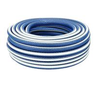 BONERVA | Manguera STAR BLUE PRO | Manguera de PVC con 5 capas | Manguera ANTITORSIÓN con reforzado textil malla tricotada | Rollos 50 Metros (25mm diámetro interior)