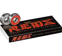 Bones Bearings Bearings Bones Red - Rodamiento de Skateboard, Color incoloro, Talla 2 x 0.5 x 2