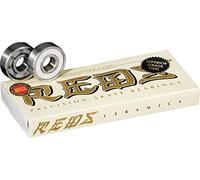 Bones Swiss Bearings Ceramic Super Reds - White - One Size