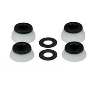 Bones Wheels Bujes Duros (2 Juegos), Color Blanco