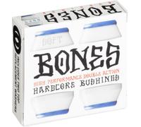 Bones Wheels Bushings 81a Hardcore Soft Set - Tornillería de Skateboard, Color (Weiß), Talla DE: 2 x 0.5 x 2