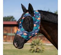 Bonete anti-moscas para caballo en lycra con red para orejas Pro-Tech M