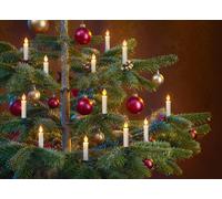 Bonetti 3D Real Flame LED Velas Navideñas Inalámbricas 20 Luces Batería
