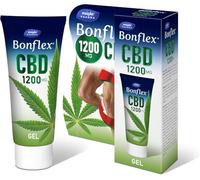 BONFLEX ® Gel CBD 1200 mg + Ácido Hialurónico + Jenjibre + Glucosamina + Harpagofito + Árnica | 100ml | Efecto calor | Adultos