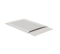 Bong 14003 - Sobres C4 (papel de estraza 120 g/m², reverso de cartón gris 450 g/m², cierre autoadhesivo, 100 unidades), color blanco