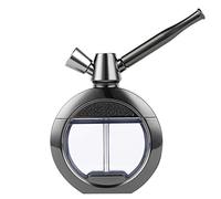 Bong, Bong de vidrio, vaso de vidrio grueso, tubo de fumar de botella de vidrio, tubos de agua, equipo de aceite, cachimba, juego de cachimba, para fumadores, club, bar al aire libre